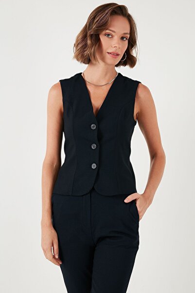 Lela Φόδρα Classic Fitted Γιλέκο - VEST 611YL030W4