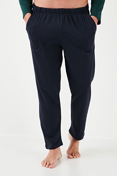 Buratti Βαμβακερή ελαστική μέση με κανονική εφαρμογή μακρυμάνικο σετ πιτζάμες ανδρικό σετ πιτζάμες 6572008