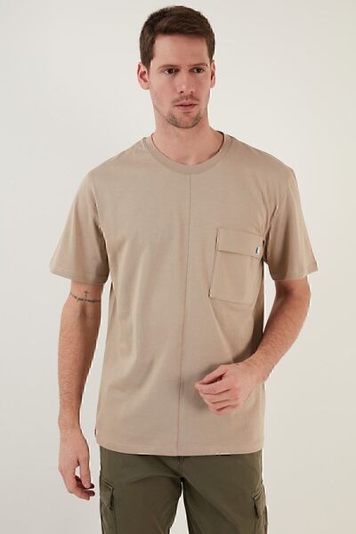 Buratti Ανδρικό μπλουζάκι 100% βαμβακερό Relaxed Fit Crew Neck T-shirt 5902605