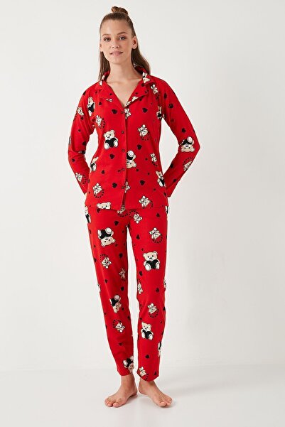Lela Patterned Standard Fit Pajama Set - Pyjama Set 60956602