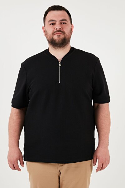 Buratti Cotton Regular Fit Large Size T Shirt Men's T SHIRT5902653B