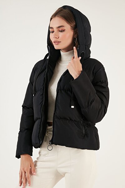 Lela Cepli Kapüşonlu Regular Fit Şişme Mont MONT 640Y002