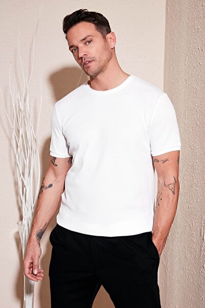 Buratti Cotton Crew Neck Regular Fit Basic T Shirt Men's T SHIRT5902759