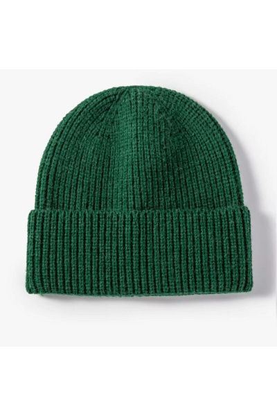 derikem Luxury Women's Beret - Basic Knitted and Elastic Acrylic