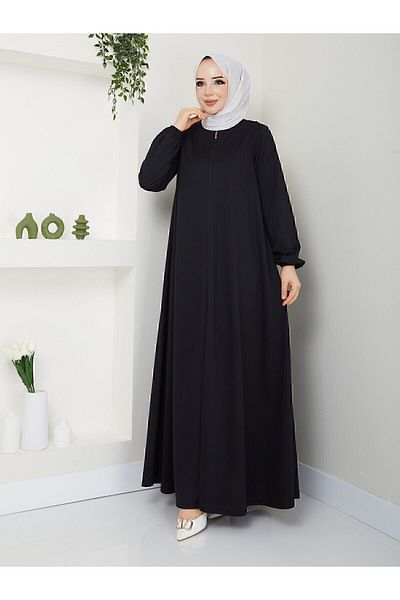 DLC Tekstil Mevlana Ferace أسود