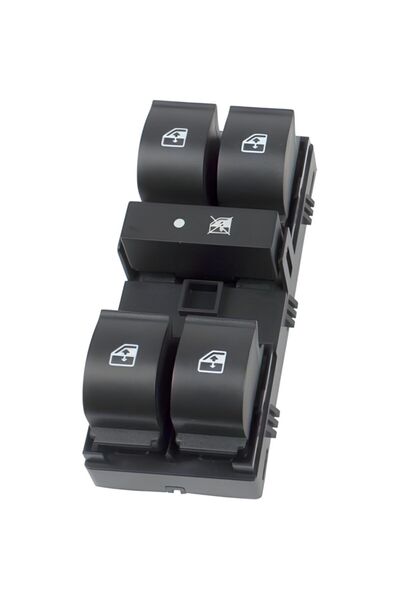 ZENGER Fiat Doblo 3-4 Uyumlu Sol Ön Cam Düğmesi 4'lü 12 Pin 2010 Model Sonrası