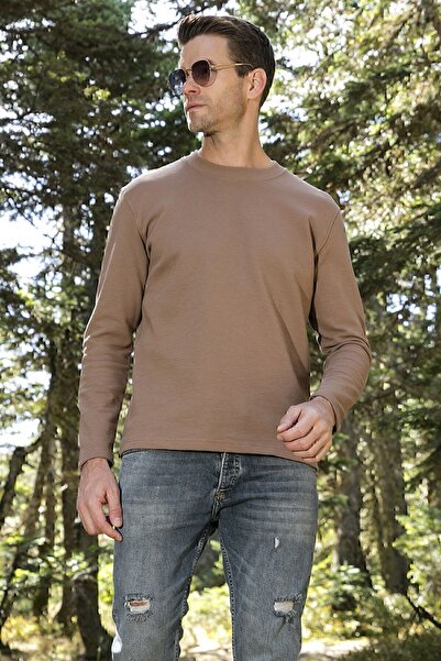 Buratti Sweat 100% bumbac, cu decolteu triplu, cu croiala normală, Sweat pent...