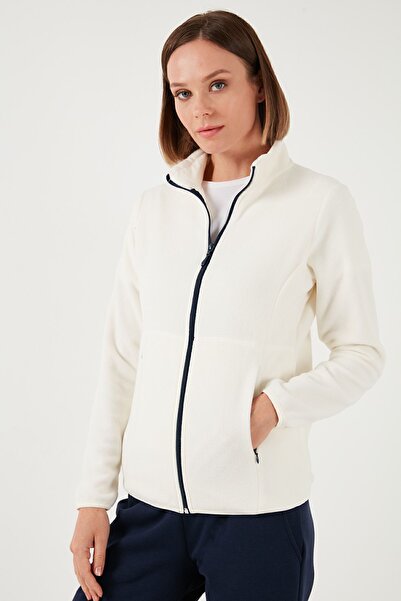 Lela Slim Fit fleece cardigan proti žmolkovaniu - na zips, nežmolkuje 5907012