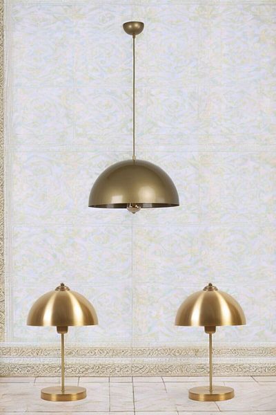 Lumexx Retro Large Antique - Avizé Lampshade Set of 3