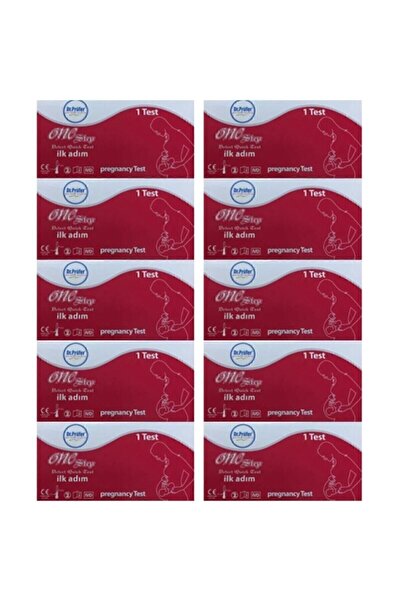 Dr.Prüfer Vello Hızlı Gebelik Testi Kaset Test X 10 Adet (HAMİLELİK TESTİ)