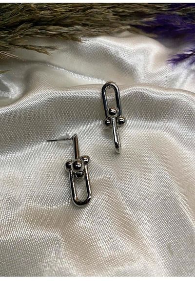 Eylülün Takısı Silver Color Tiffany Earrings