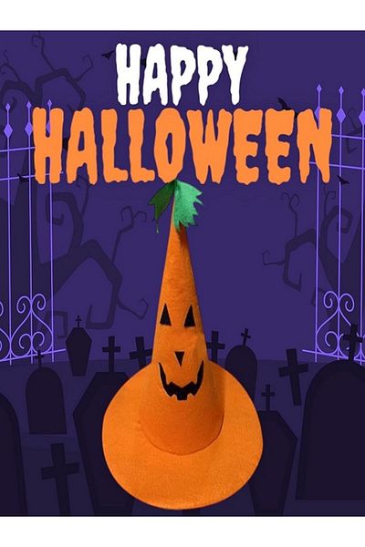 KOSTÜMCE Pălărie de dovleac Halloween Adult