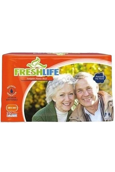 Freshlife Waistbanded Patient Diapers Medium 30 Pieces