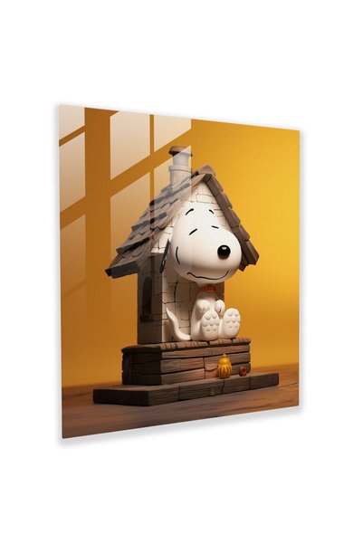 PaintedAnarchy Snoopy Serenity Cam Tablo - Snoopy, Snoopy, Duvar Dekorasyonu,...