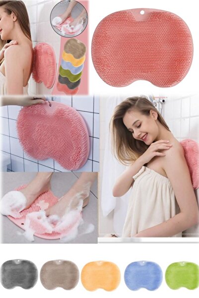 Riddex فرشاة حمام سيليكون مع كوب شفط - تدليك القدم، وسادة الظهر، وتنظيف فعال ...