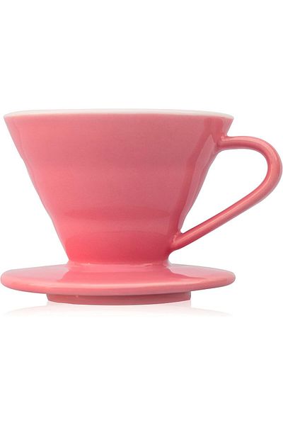 MIBRU Coffee ceramic dripper dual color v02 pink