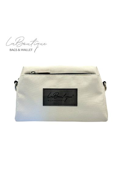 LA BOUTIQUE LB Bag 7160 - Țesătură bej impermeabilă