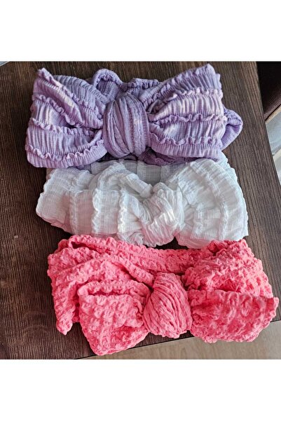 ALYA 0-6 Years Old Bandana - Flexible, Double Bow, XL Size