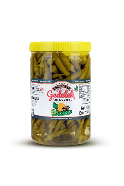 MEHMET SEZER TURŞULARI Bamya Turşu 600 gram