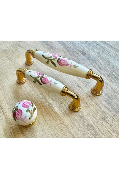 Karan Porselen Porselen Mobilya Çekmece Vestiyer Mutfak Dolap Kulbu