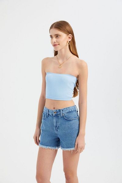 Hiccup Crop top fără mâneci de bază