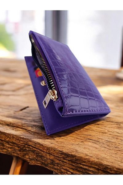 R SHOP Crocodile Crocodile Patterned Children's Wallet - Daily Gift, Young Girl
