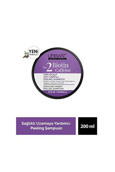 Urban Care Expert Serisi Biotin & Kafein Dökülme Karşıtı Peeling Şampuan 200 ml