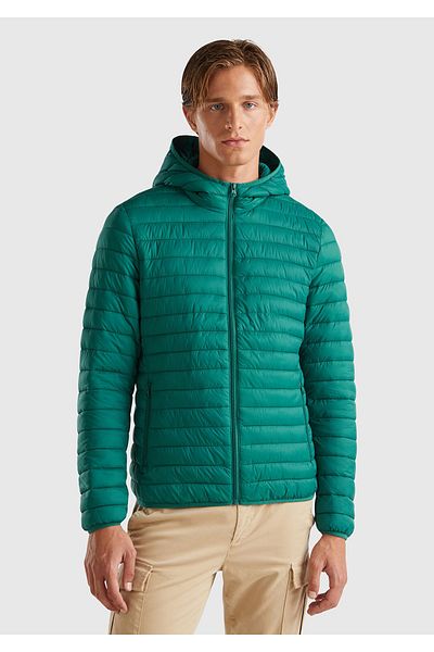 Benetton green coat new arrivals
