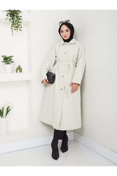 ELBİSHE نموذج CK-1003 مخيطة خشنة - مربوطة وأزرار