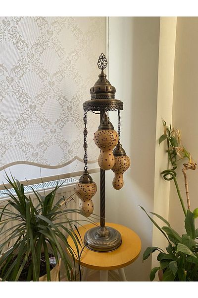 Tunca مجموعة من 3 ثريا مصنوعة يدوياً من كالاباش