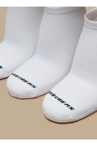 SKECHERS Logo Print Ankle Length Sports Socks - Set of 3