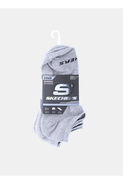 SKECHERS Women's Non-Terry Invisible Sports Socks - S114041C-020