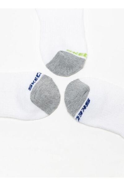 SKECHERS Renk Bloklu Bilek Boyu Spor Çorapları - 3'lü Takım