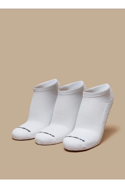 SKECHERS Logo Print Ankle Length Sports Socks - Set of 3