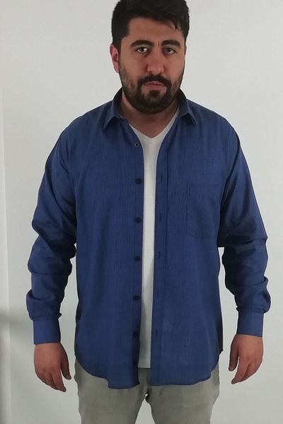 TOUSUS Ανδρικό πουκάμισο Regular Fit Gingham Voile Kls-4020-tss