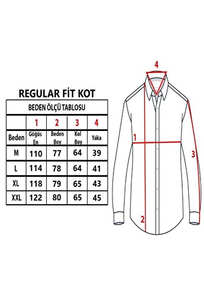 TOUSUS Регулярний крій західна сорочка для чоловіків Kls-1026-tss