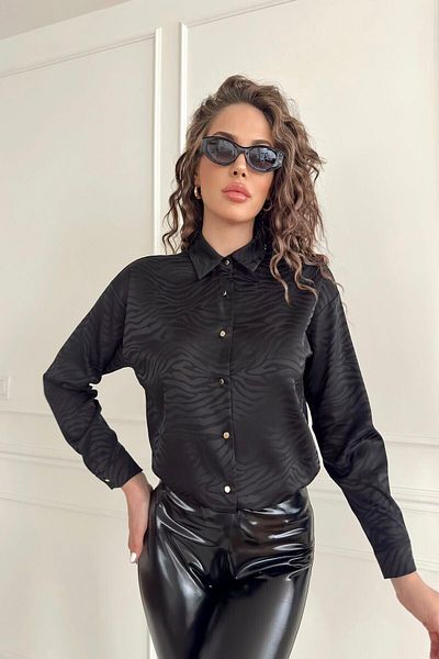 STEPS Jacquard Satin Shirt