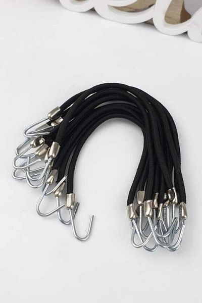 PREGIO 10Pcs Knob Hook Rubber Buckle