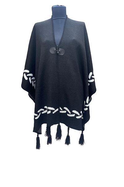 mim eşarp Akmoda - Thick Winter Knitwear Long Poncho