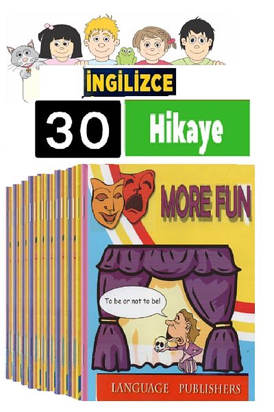 Language Publishers مجموعة من 30 كتابًا مختلفًا لقراءة القصص باللغة الإنجليزية - A.1. رمز QR
