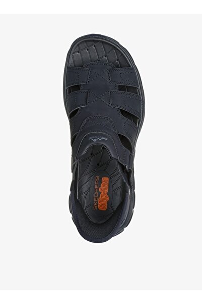 SKECHERS Men's Logo Detailed Velcro Sandals - Revolted Ss