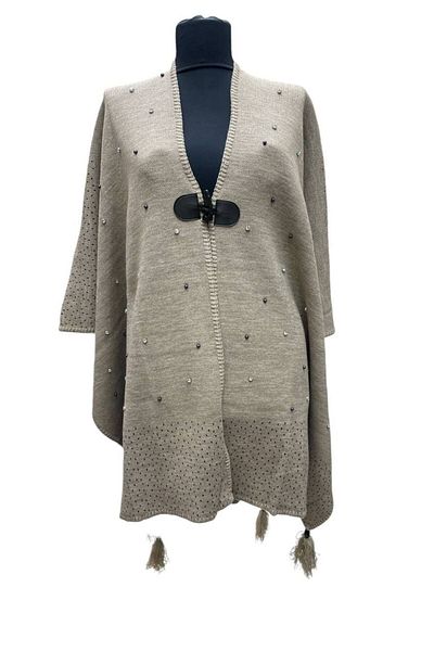 mim eşarp Akmoda - Thick Winter Knitwear Long Poncho