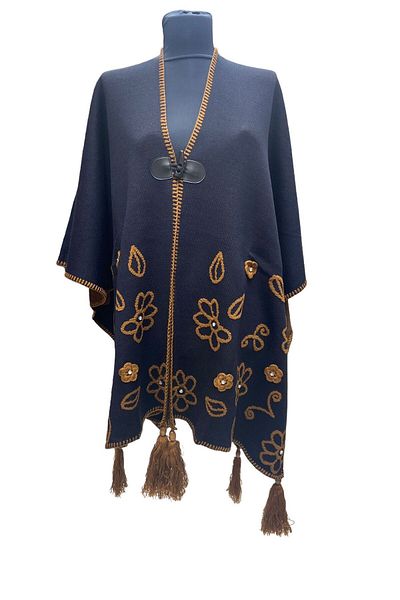 mim eşarp Akmoda - Thick Winter Knitwear Long Poncho