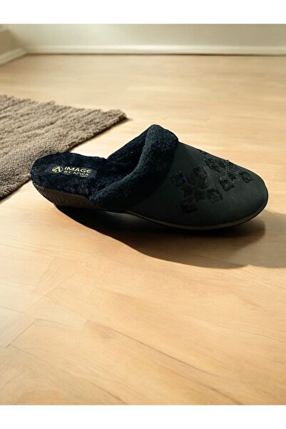 Image 481 Model Παντόφλες εσωτερικού χώρου από βελούδο για το χειμώνα