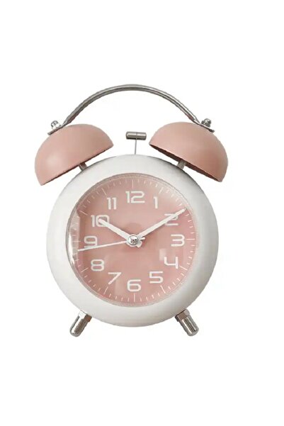 Ötünç Çalar Saat Akar Saniyeli Alarmlı Çift Çanlı Işıklı Ve Sessiz