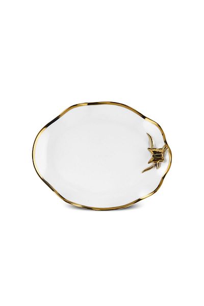 Karaca X Müge Mini Butterfly Small Boat Plate 20 cm