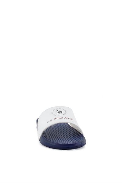 U.S. Polo Assn. ΒΑΣΗ. Ανδρικές παντόφλες POLO 101373124 3M Pearl 3FX Λευκές