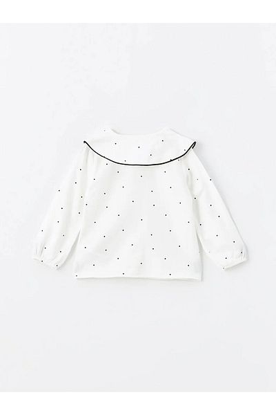 LC Waikiki LCW Baby - طقم مكون من 3 قطع للفتيات الصغيرات بأكمام طويلة وطبعة إكرو