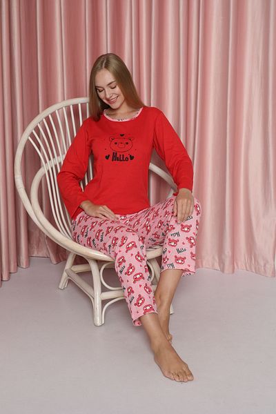 Sude HOMEWEAR Εποχιακό γυναικείο σετ πιτζάμες