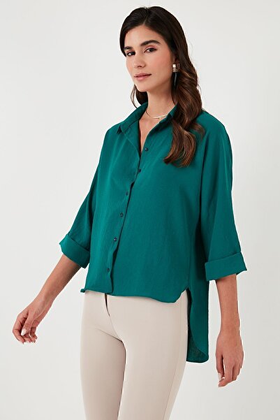 Lela Πουκάμισο με μακριά μανίκια τριών τετάρτων Relaxed Fit 67033392 S4